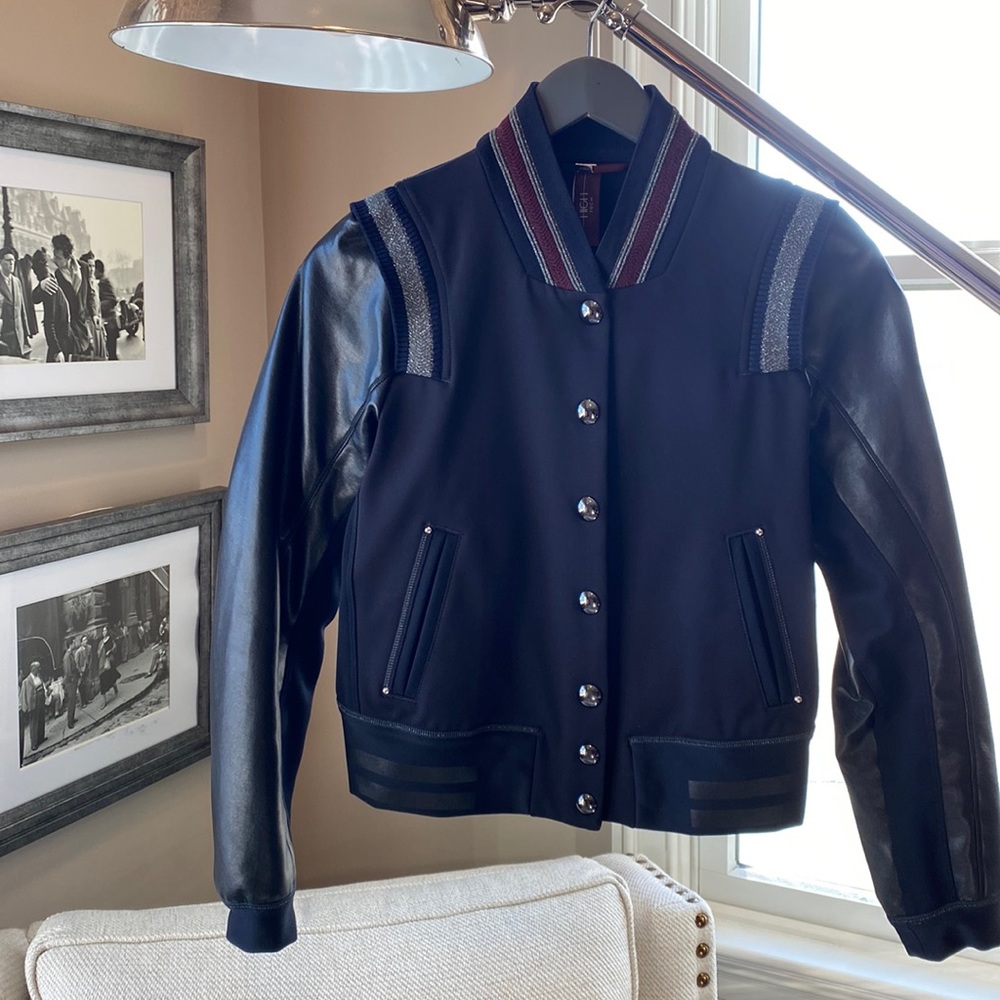 High Tech Baseball Jacket With Superb Detailing M… - image 1